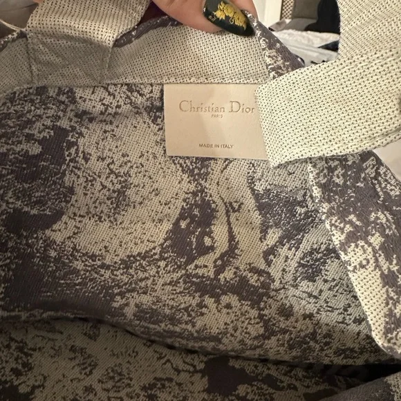 Dior Beige and Black Canvas Backpack - Picture 2 of 4